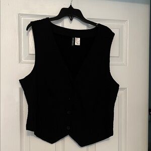 H&M Elegant Black Vest